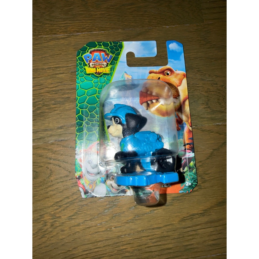 Paw Patrol The Dino Movie Rex Mini Figure Spin Master Blue Dinosaur Rescue Toy